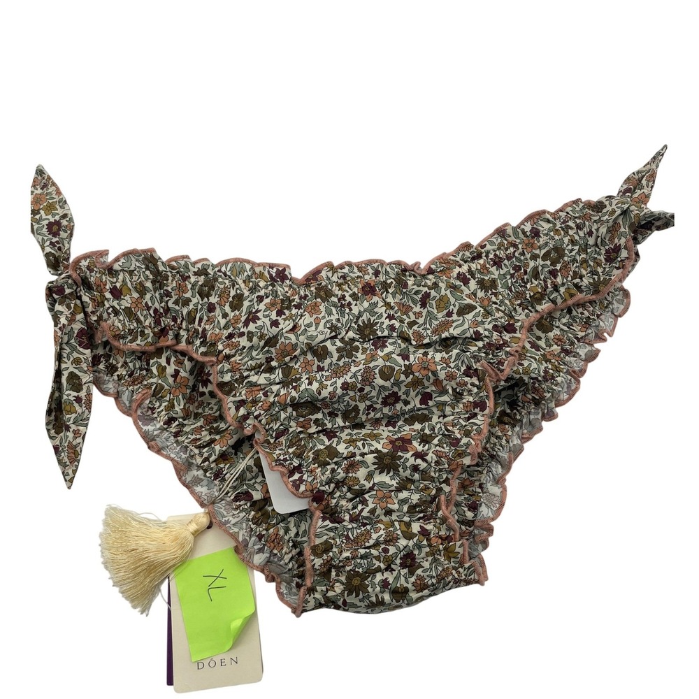 DOEN Bikini Bottom XL Floral New